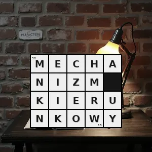 Hasło krzyżówkowe mechanizm służący do naprowadzania poziomego lufy - mechanizm kierunkowy – rozwiązanie, synonimy, podpowiedzi i definicje krzyżówkowe